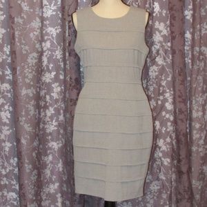 Fitted Gray Dress / Calvin Klein / Ladies size S-M
